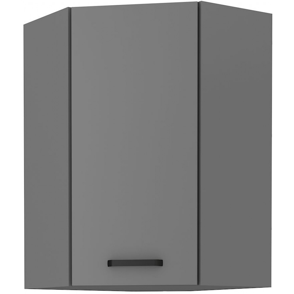 Κρεμαστό ντουλάπι γωνιακό Melo 60x60 GN-90-Anthraki