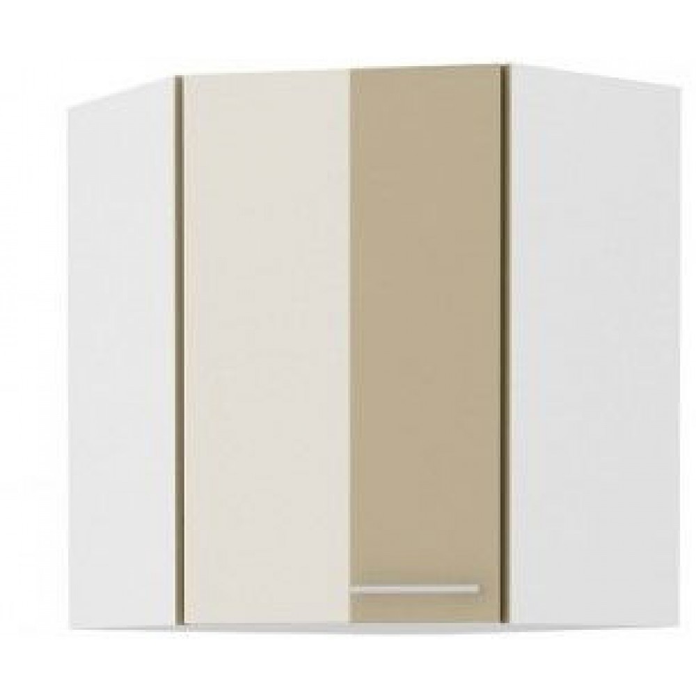 Κρεμαστό ντουλάπι γωνιακό Lyona 60x60 GN 72 1F-Cappuccino