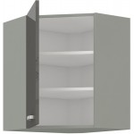 Επίτοιχο γωνιακό ντουλάπι Ingrid 60x60-Gkri