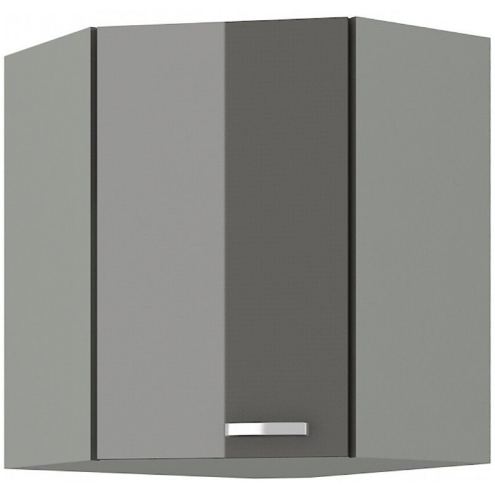 Επίτοιχο γωνιακό ντουλάπι Ingrid 60x60-Gkri