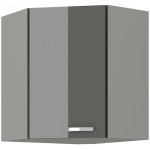 Επίτοιχο γωνιακό ντουλάπι Ingrid 60x60-Gkri