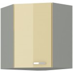 Επίτοιχο γωνιακό ντουλάπι Ingrid 60x60-Krem