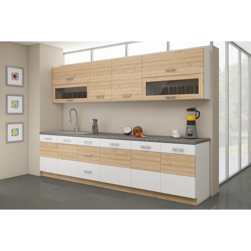 Επίτοιχο γωνιακό ντουλάπι Fresco 60x60