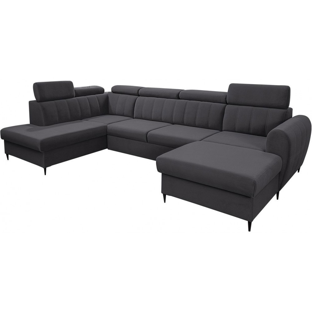 Γωνιακός καναπές Forio XL-Gkri-Δεξιά