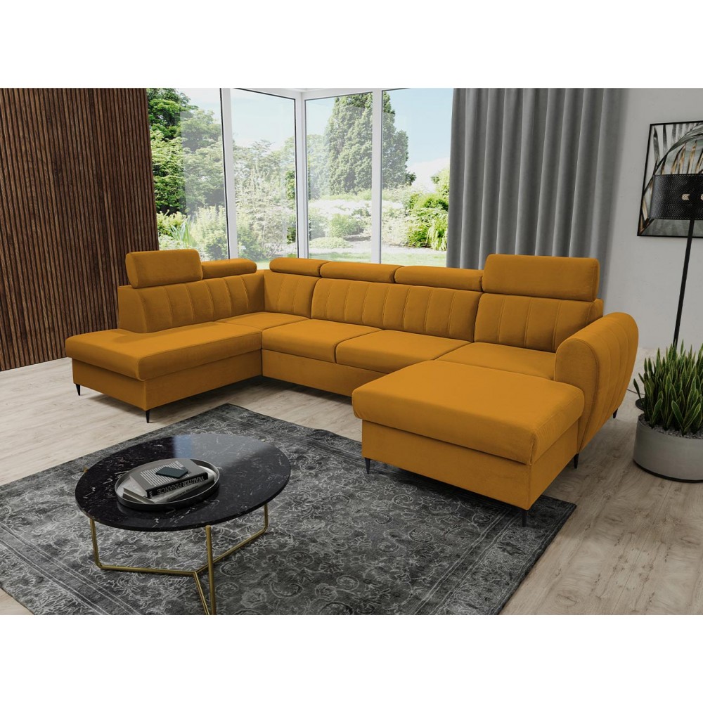 Γωνιακός καναπές Forio XL-Ohra-Δεξιά