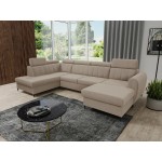 Γωνιακός καναπές Forio XL-Mpez-Δεξιά