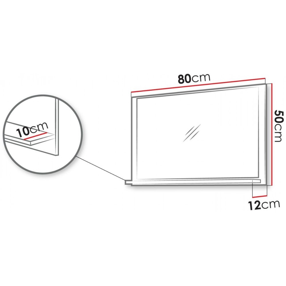 Καθρέπτης Kertos-Leuko