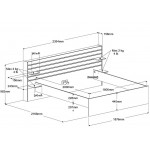 Κρεβάτι Howells-180 x 200