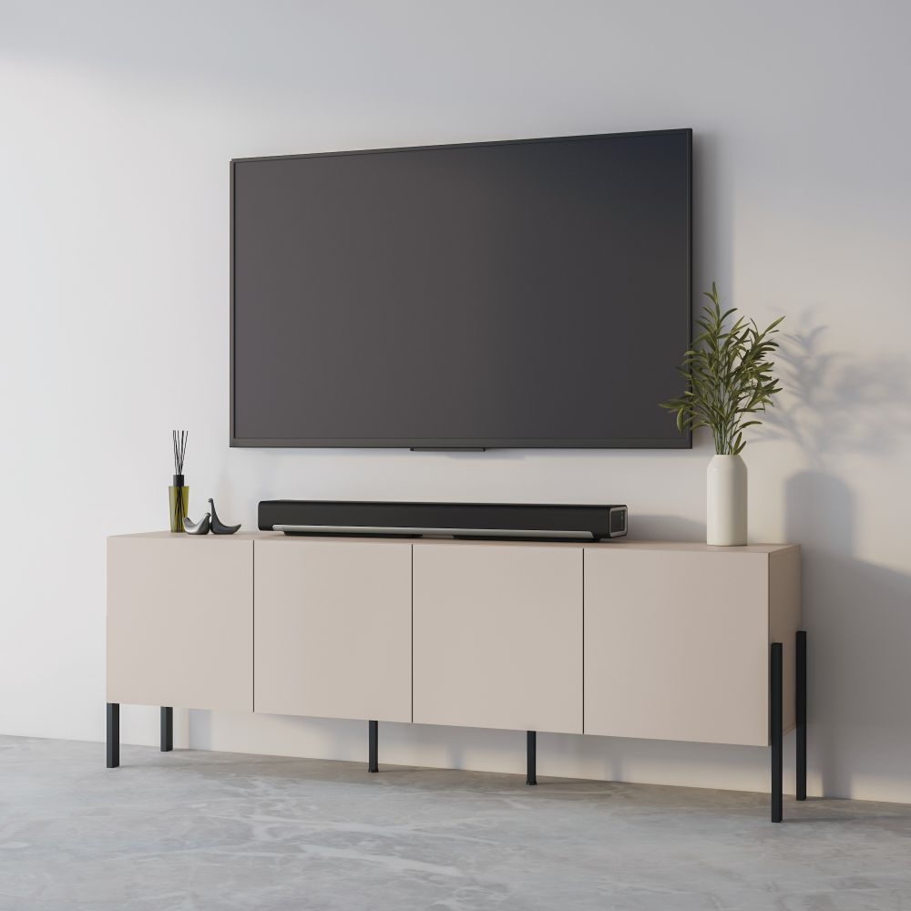 Έπιπλο τηλεόρασης Plum-Mpez 204x40x70