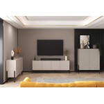 Έπιπλο τηλεόρασης Plum-Mpez 204x40x70