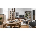 Βιβλιοθήκη Simple 2x5-Λευκό