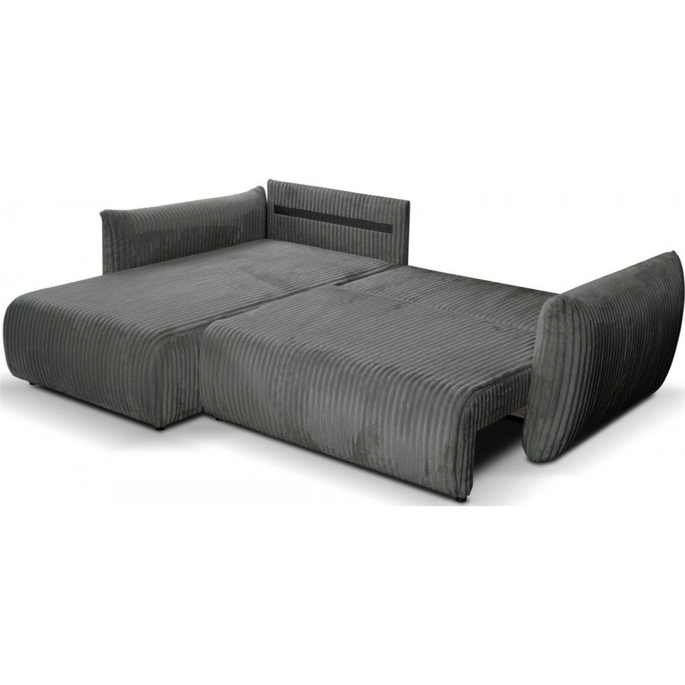 Γωνιακός καναπές Alino-Anthraki