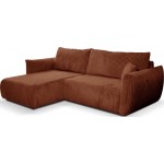 Γωνιακός καναπές Alino-Kafe Skouro