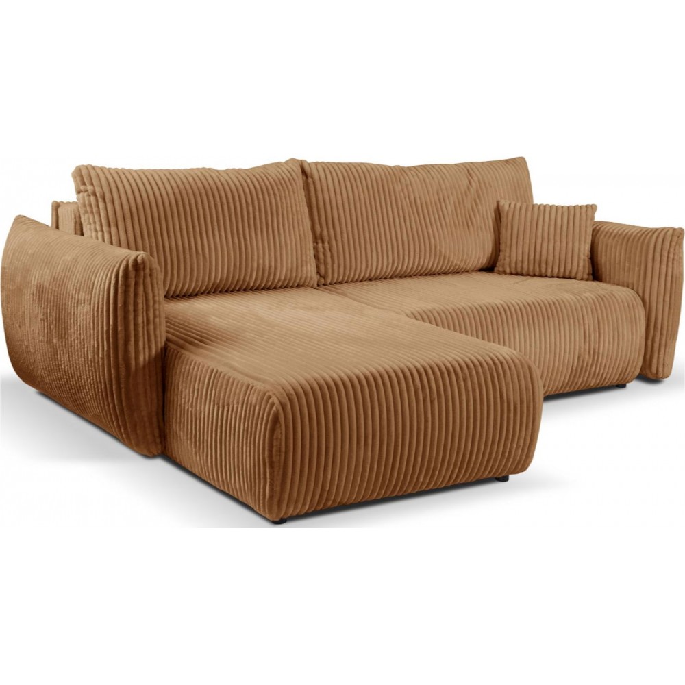 Γωνιακός καναπές Alino-Kafe Anoixto