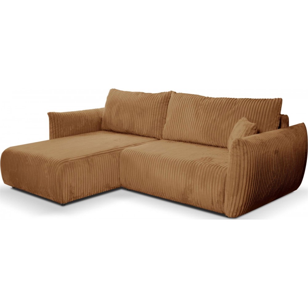 Γωνιακός καναπές Alino-Kafe Anoixto