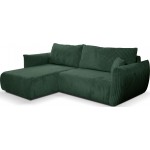 Γωνιακός καναπές Alino-Prasino Skouro