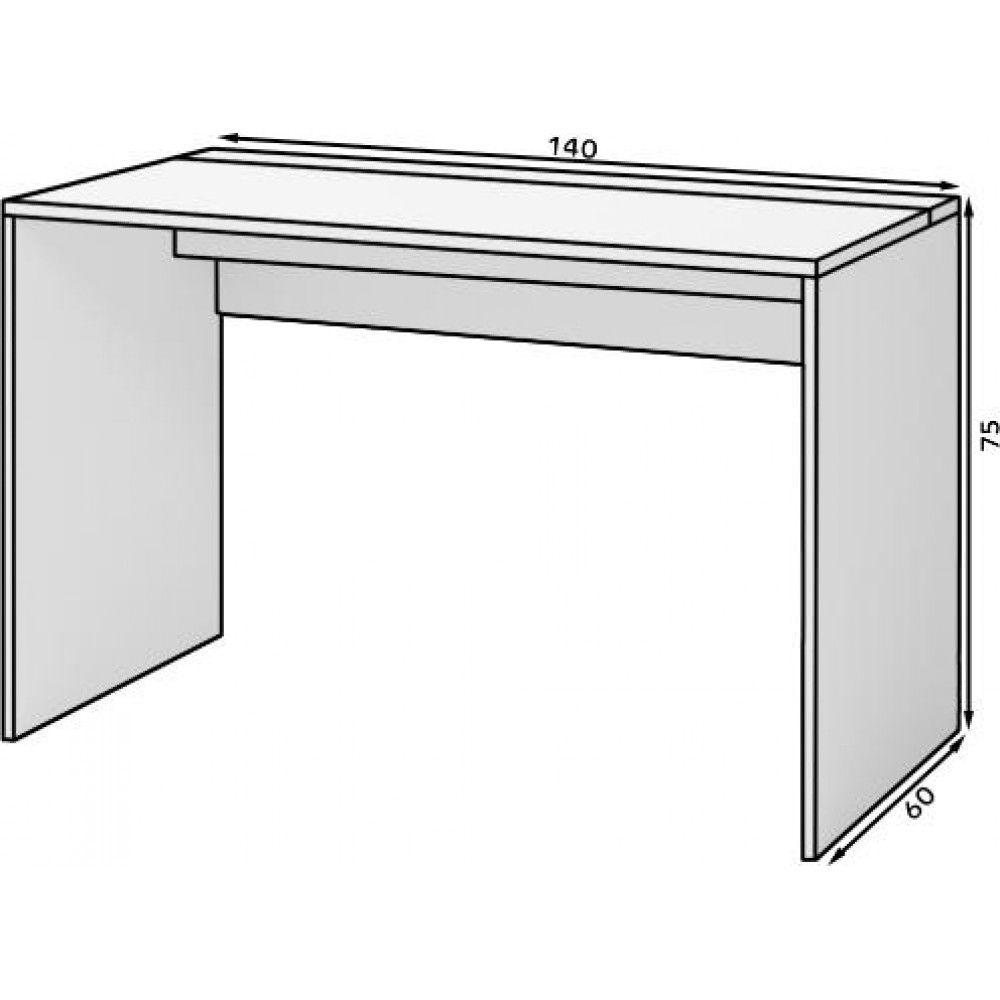 Γραφείο Nelly-Mauro-Μήκος: 140 εκ.