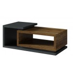 Τραπεζάκι σαλονιού Bron plus-Φυσικό σκούρο-Ανθρακί