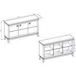 Μπουφές Pardo 3D-Anthraki