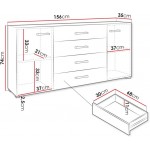 Συρταριέρα Gimren 2D4SZ