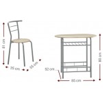 Σετ τραπεζαρίας Travis-Fusiko