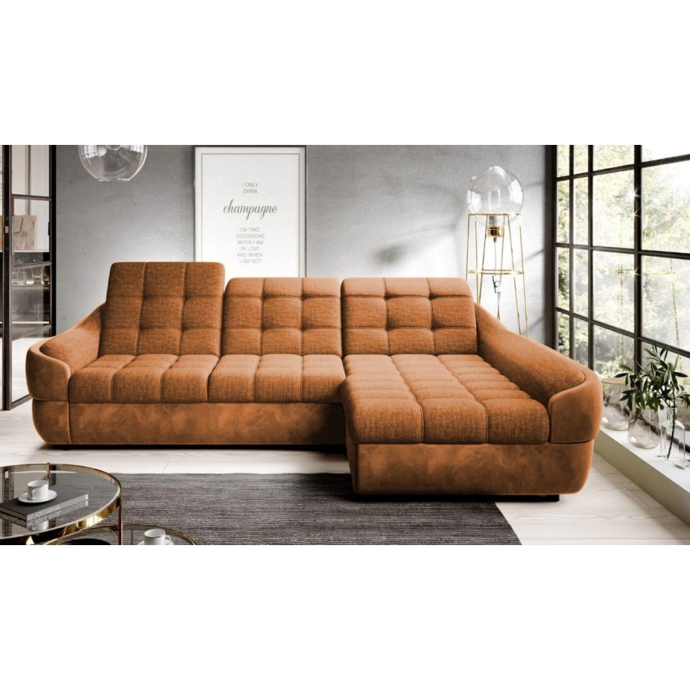 Γωνιακός καναπές Fendy Mini-Kafe Anoixto-Δεξιά