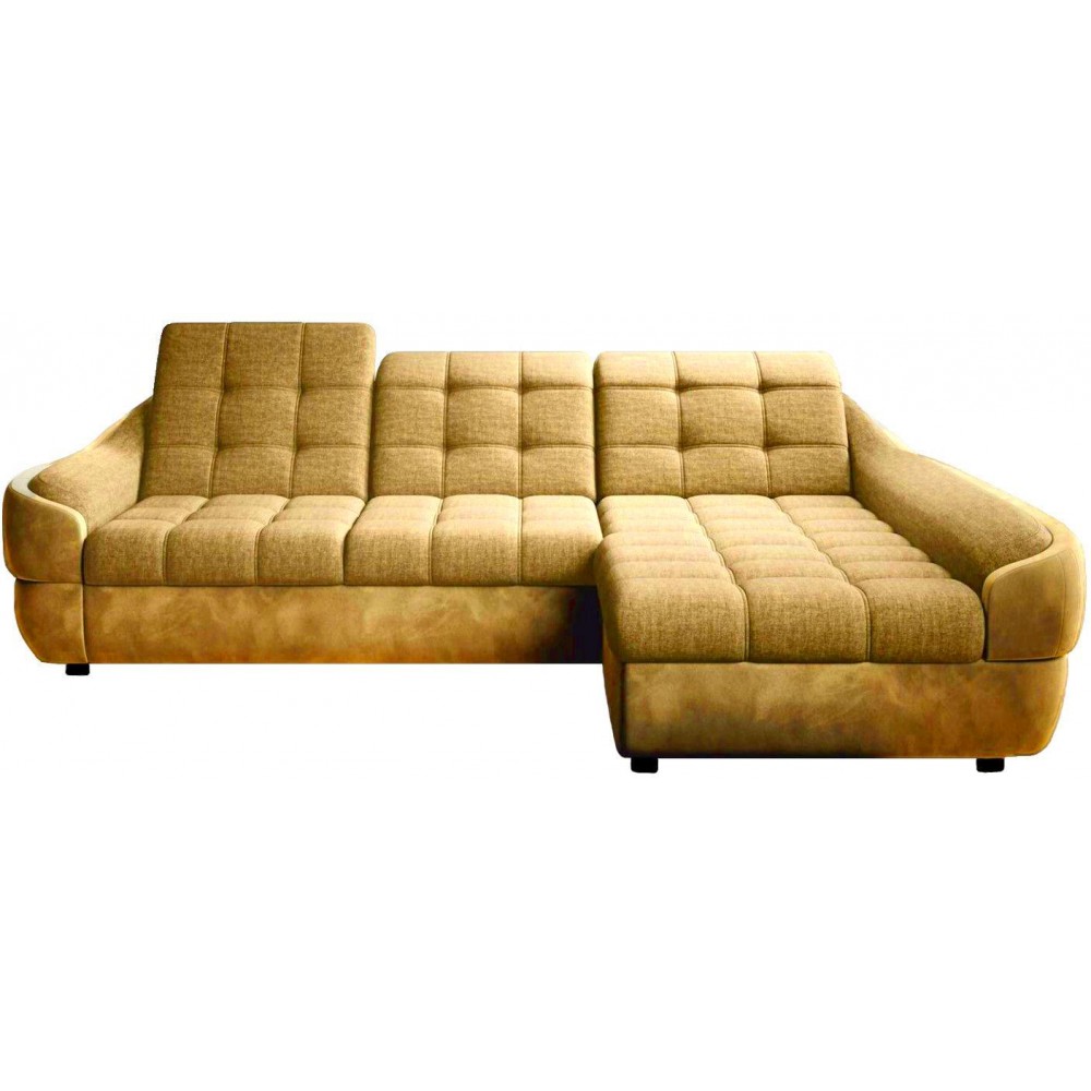 Γωνιακός καναπές Fendy Mini-Moustardi-Δεξιά