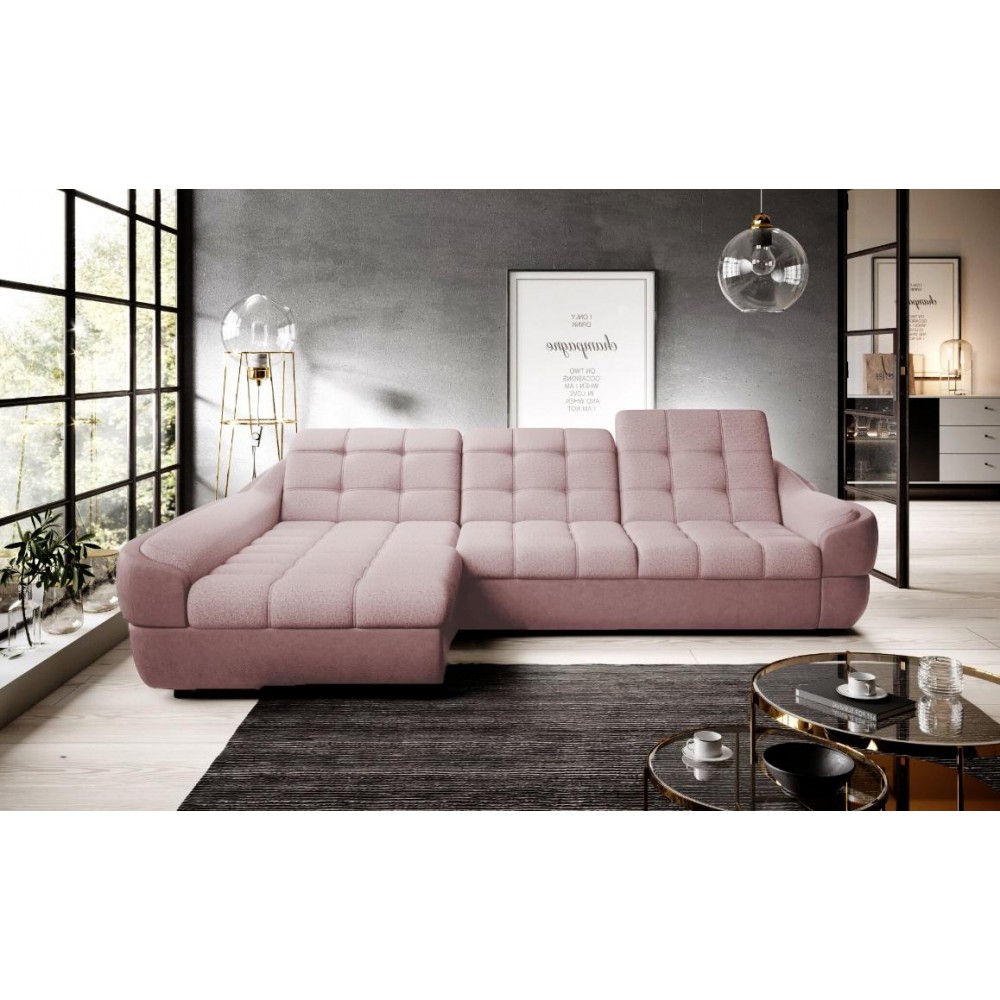Γωνιακός καναπές Fendy Mini-Roz-Αριστερή