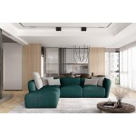 Γωνιακός καναπές Canada L-Prasino-Αριστερή