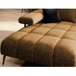 Γωνιακός καναπές Magnito Mini-Moustardi-Δεξιά