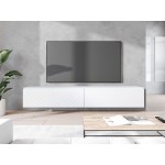 Έπιπλο τηλεόρασης Alone-Leuko-Μήκος: 180 εκ.