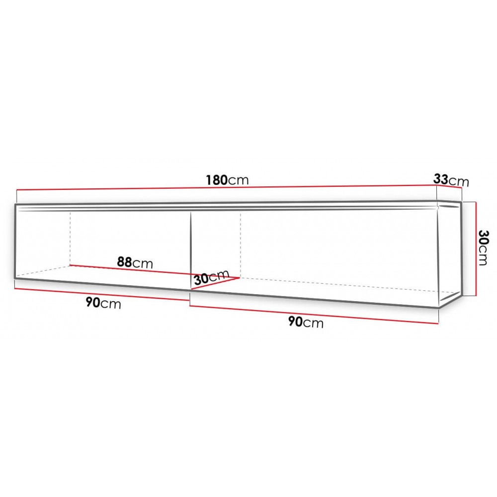 Έπιπλο τηλεόρασης Lonely-Leuko