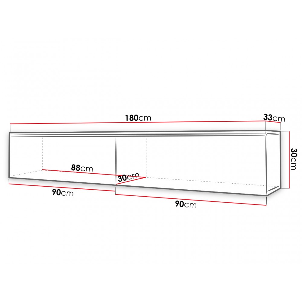 Έπιπλο τηλεόρασης Dalia plus-Mpez