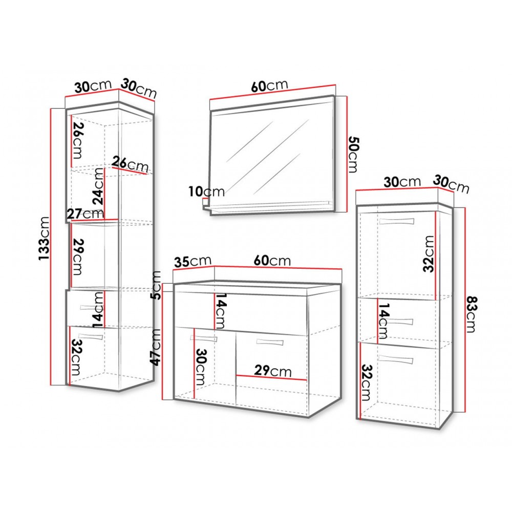 Σετ μπάνιιου Albatros W