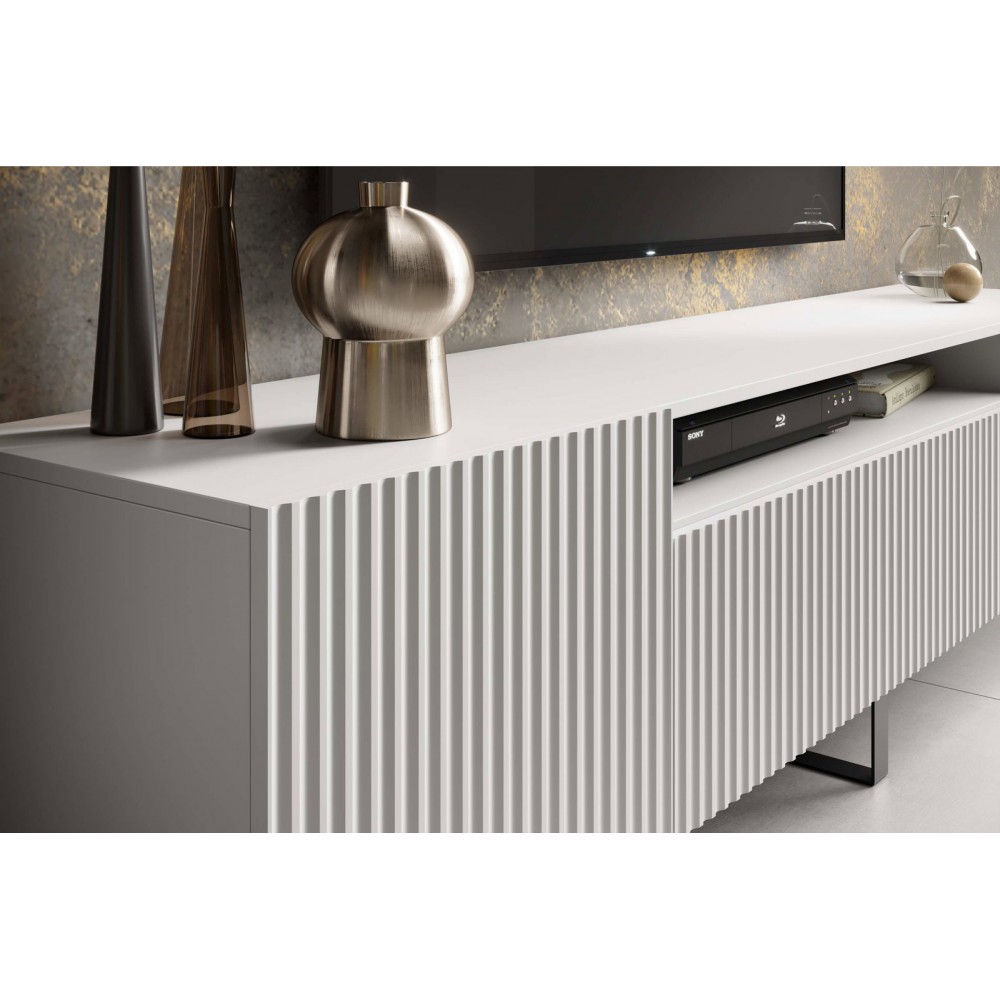 Έπιπλο τηλεόρασης Noni Plus-Leuko 200x41x53