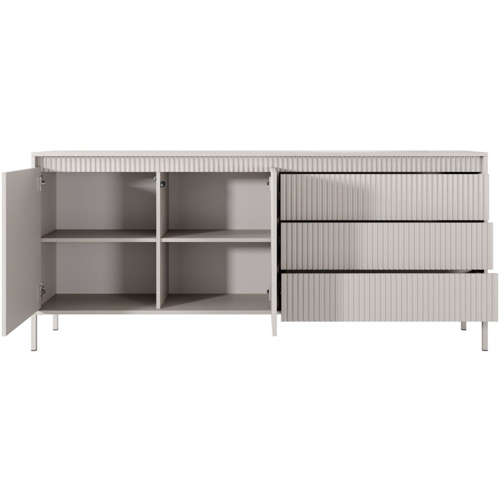 Μπουφές Silvio 2D3S-Mpez-Μήκος: 187 εκ.