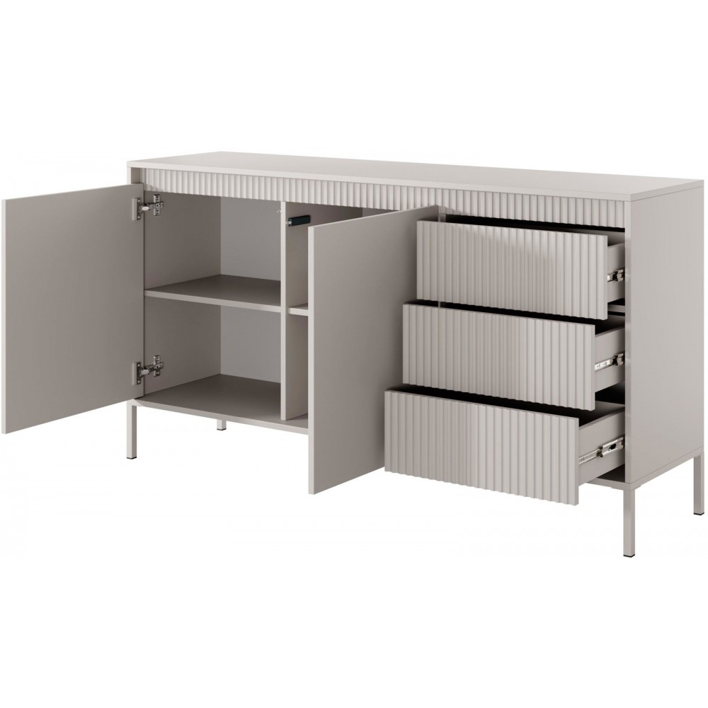 Μπουφές Silvio 2D3S-Mpez-Μήκος: 153 εκ.