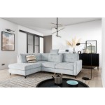 Γωνιακός καναπές Kognito plus-Αριστερή-Gkri Anoixto