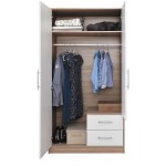 Ντουλάπα Smash δίφυλλη-Fusiko-Leuko