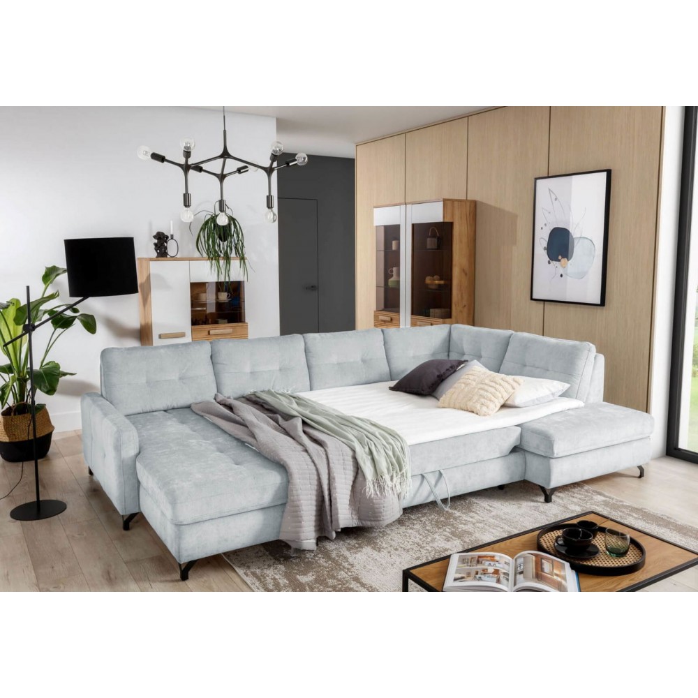 Γωνιακός καναπές Kognito max-Δεξιά-Gkri Anoixto