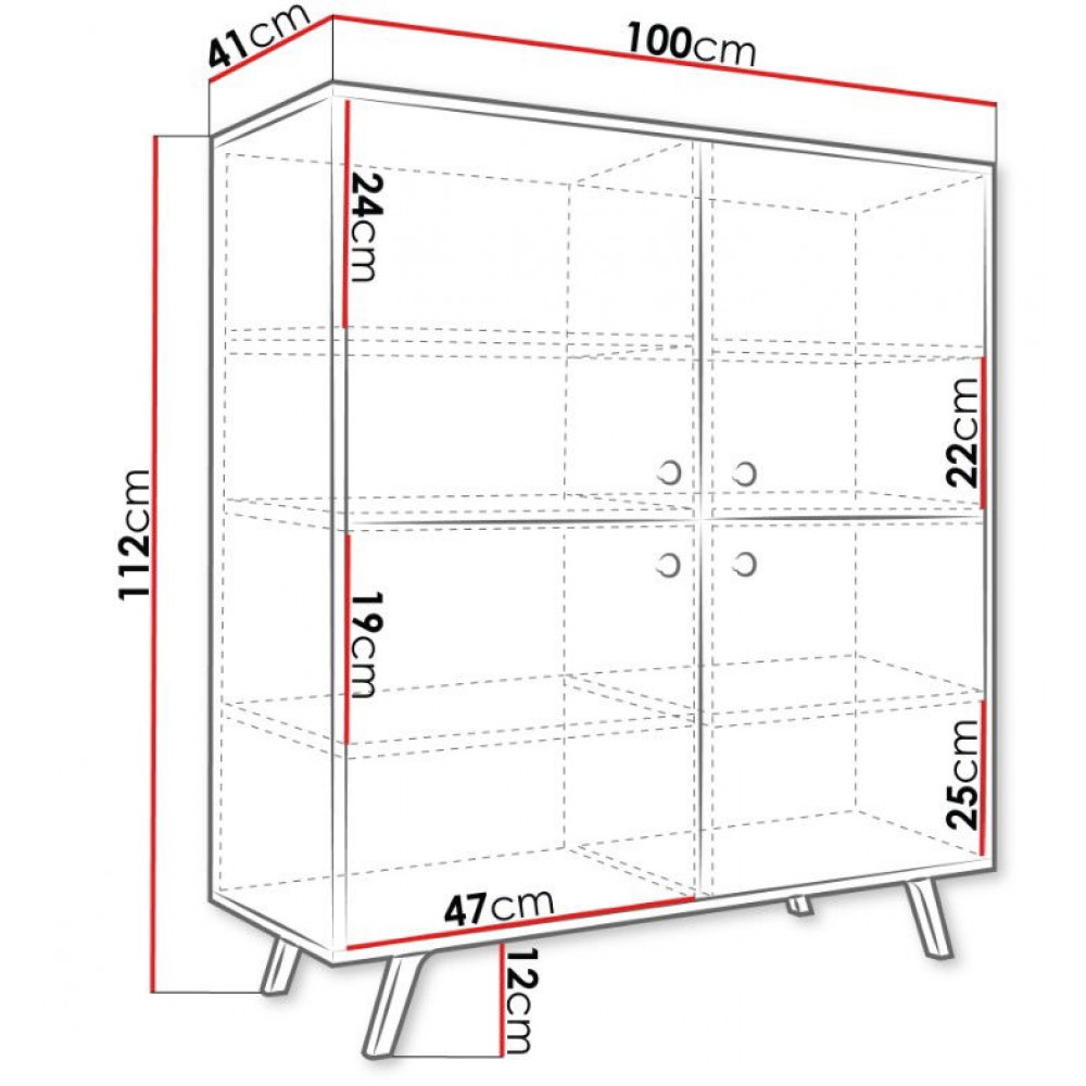 Μπουφές Siena-Leuko