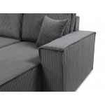 Γωνιακός καναπές Karla U-Anthraki