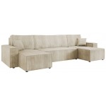 Γωνιακός καναπές Karla U-Ekrou