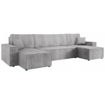 Γωνιακός καναπές Karla U-Gkri Anoixto