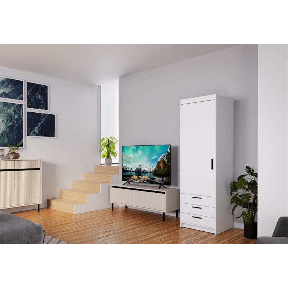 Ντουλάπα Ester 1D3S-Leuko