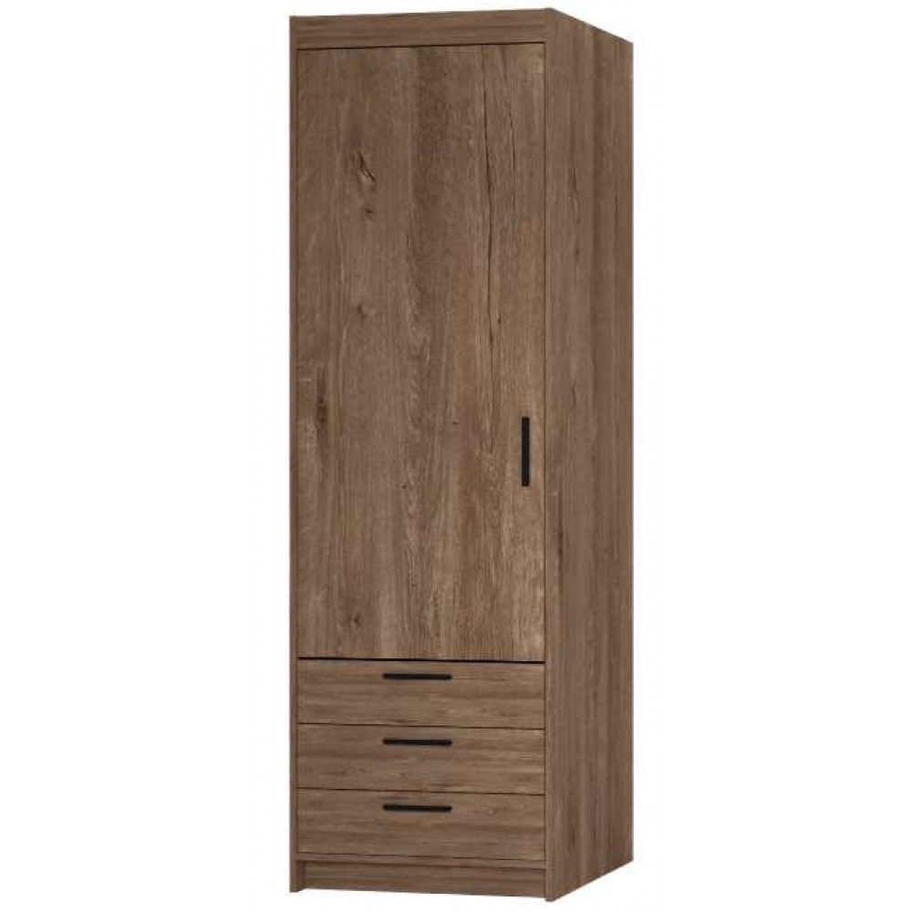 Ντουλάπα Ester 1D3S-Lefkas Oak