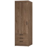 Ντουλάπα Ester 1D3S-Lefkas Oak