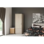 Ντουλάπα Ester 1D3S-Sonoma Oak