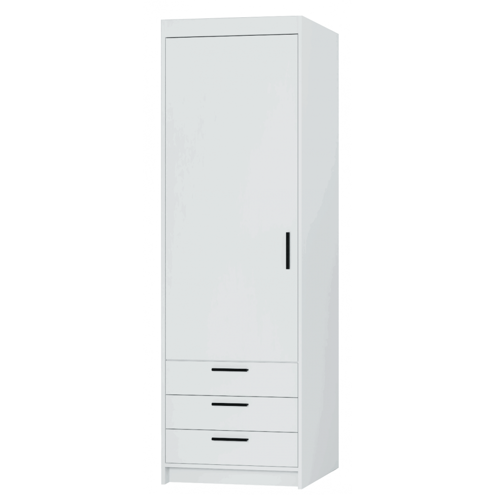 Ντουλάπα Ester 1D3S 59.9x53x190.5