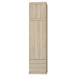 Ντουλάπα Ester 1D3S 59.9x53x190.5